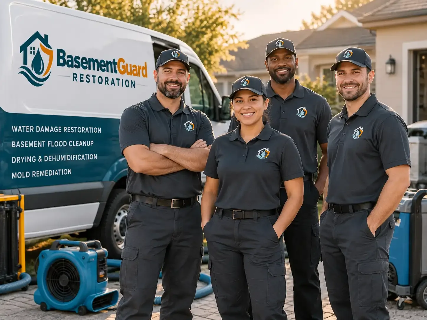 Basement Water Damage Restoration company in Russell, IA